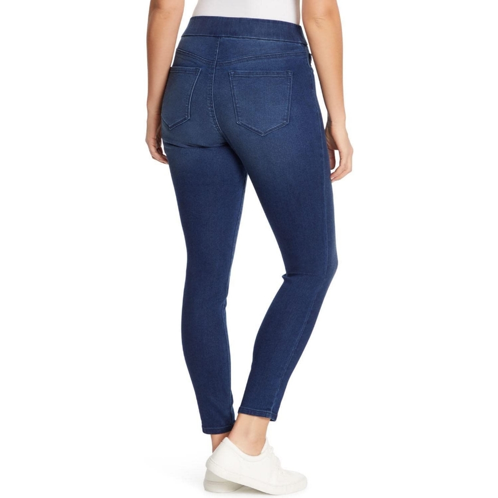 Nine West Womens Heidi Pull On Stretch Denim Skinny Jeans - Picture 3 of 5